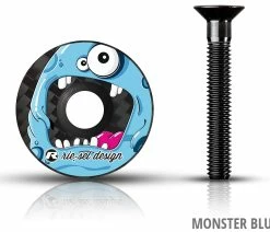 Rie:sel Design Stem:Cap - Capuchon Ahead -Vélo Boutique de vente 03 StemCaps 0006 Monster Blue artikel