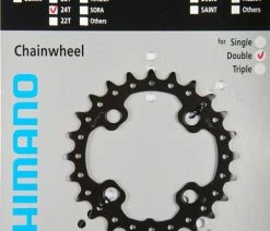 Shimano SLX Plateau De Pédalier Pour FC-M675 24 Dents (AM)