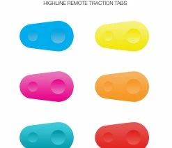 Crankbrothers Kit D'autocollants Highline Remote