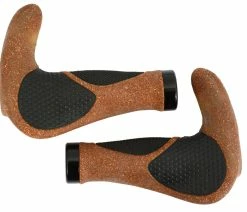 Radon Poignées Ergogel Comfort En Liège Avec BarEnds RG-02-BE