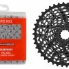 SRAM Kit D'usure X01 Cassette XG-1195 + Chaîne PC XX1 11 Vitesses -Vélo Boutique de vente 20057477 X01 XG 1195 Kassette PC XX1 Kette 11 fach Verschleissset