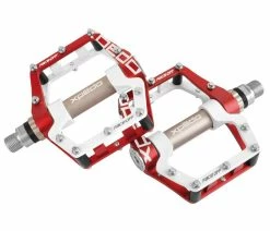 Xpedo Pédales à Plateforme Faceoff 18 -Vélo Boutique de vente 20112657 XMX18AC 40300191 Faceoff redwhite beschriftet