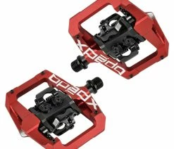 Xpedo Pédales à Clic GFX 10 Xpedo Pédales à Clic GFX -Vélo Boutique de vente 20112660 XGF04AC 40300204 GFX Klickpedale blackred beschriftet