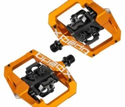 Xpedo Pédales à Clic GFX 12 Xpedo Pédales à Clic GFX -Vélo Boutique de vente 20112660 XGF04AC 40300206 GFX Klickpedale blackorange beschriftet