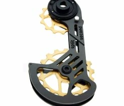 Split Second Ceramic Performance Cage System - Sram Rival AXS -Vélo Boutique de vente 20113508 40302774 SplitSecond CeramicPerformanceCageSystem SRAMRival AXS GOLD S5101 04 schrift