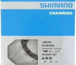 Shimano SLX SM-CRM70 11-speed Plateau Pour FC-M7000 34 Dents -Vélo Boutique de vente 239257 Shimano SLX 11 fach Kettenblatt SM CRM70 30 Zahne fur FC M7000 1 ISMCRM70A0 c