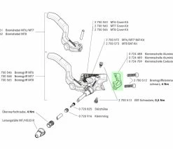 MAGURA Handle Bar Clamp Carbotecture Black -Vélo Boutique de vente 2700136 1