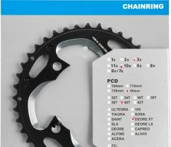 Shimano Plateau XT Pour FC-M782 40T (AN)