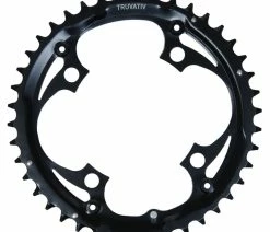 TRUVATIV Plateau VTT 42 D 104mm Acier Noir