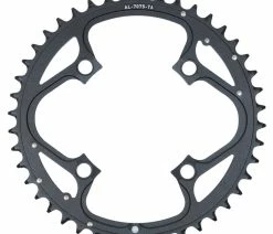 TRUVATIV Plateau MTB 44 D 104mm Aluminium Noir
