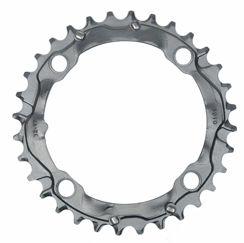 TRUVATIV Plateau VTT 32 D 104mm Aluminium Gris 3 TRUVATIV Plateau VTT 32 D 104mm Aluminium Gris
