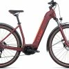 Cube Nuride Hybrid Performance 500 Allroad Easy Entry Darkred´n´red -Vélo Boutique de vente 532661E light
