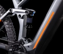 Cube Stereo Hybrid 140 HPC SL 750 29 Flashgrey´n´orange -Vélo Boutique de vente 536153 D3