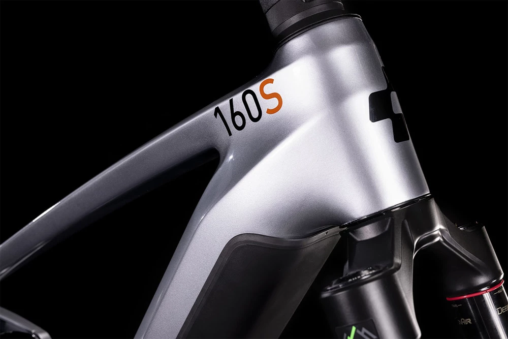 Cube Stereo Hybrid 160 HPC SL 750 27.5 Polarsilver´n´orange 4 Cube Stereo Hybrid 160 HPC SL 750 27.5 Polarsilver´n´orange – Image 2