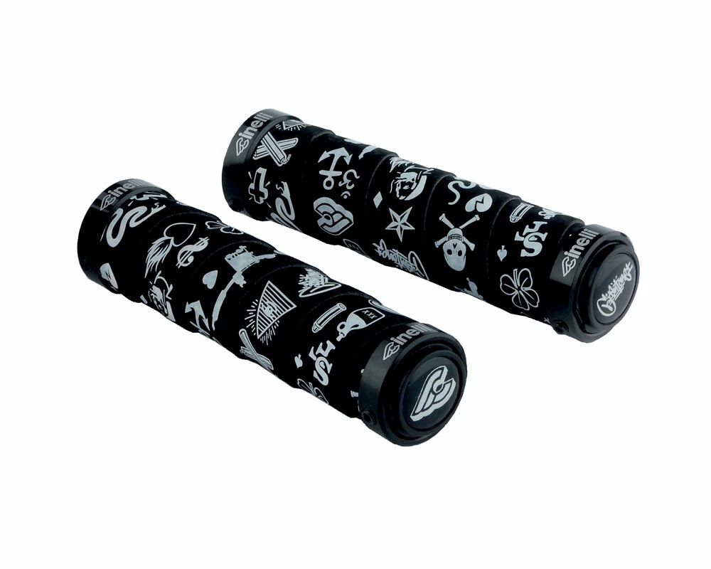 Cinelli Mike Giant Art Grips Poignées De Guidon 3 Cinelli Mike Giant Art Grips Poignées De Guidon
