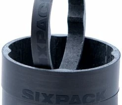 Sixpack Racing Vertic Carbon Spacer Set 1 1/8"