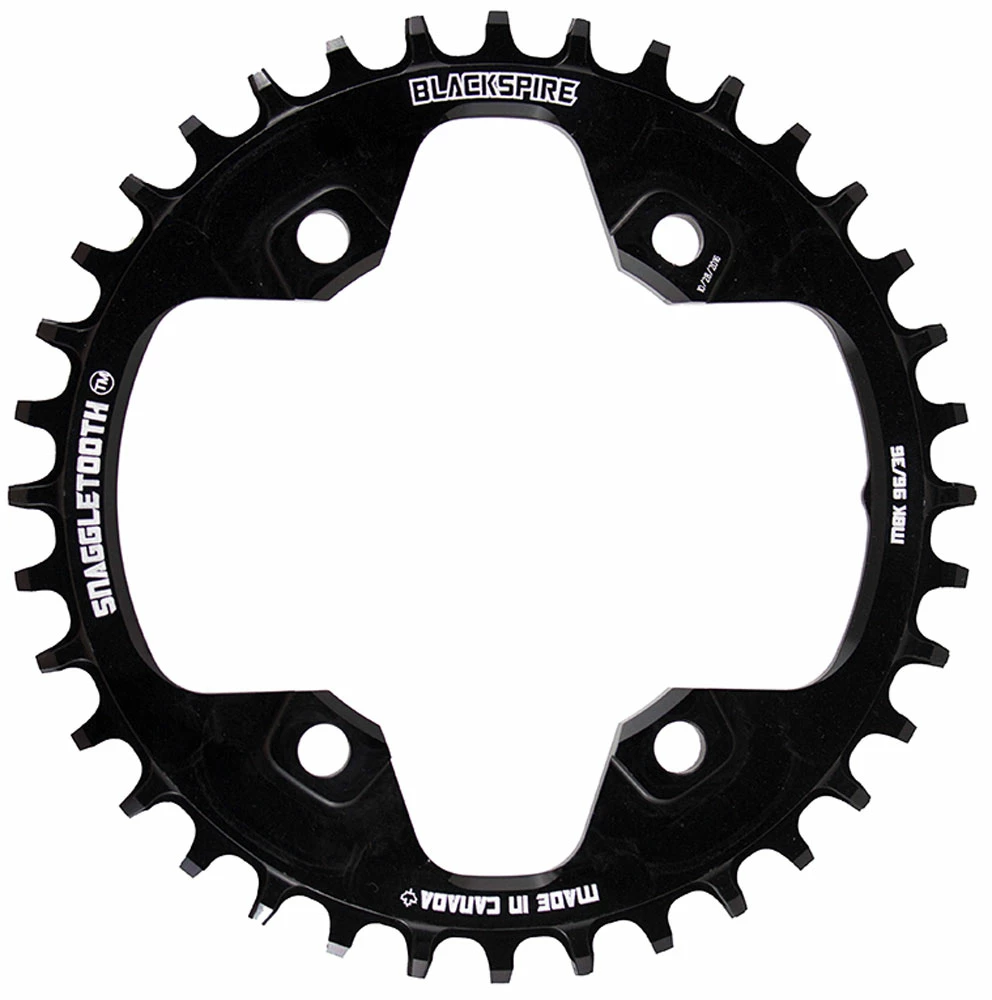 Blackspire Plateau Snaggletooth Shimano SLX M7000/XT M8000 96mm 4 Blackspire Plateau Snaggletooth Shimano SLX M7000/XT M8000 96mm – Image 2