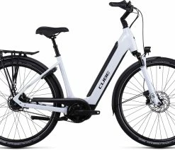 Cube Supreme RT Hybrid EXC 500 Easy Entry Flashwhite'n'black