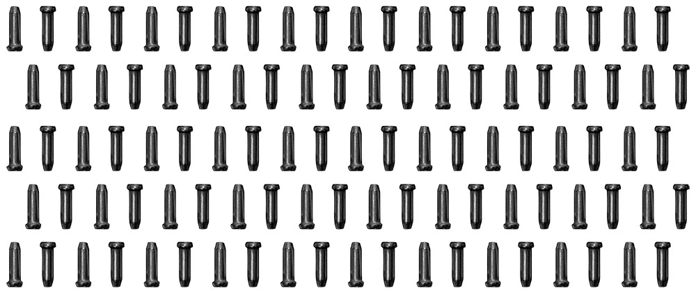 Katana Embouts De Câble De Changement De Vitesse / Câble De Frein Intérieur (100 Pièces) 6 Katana Embouts De Câble De Changement De Vitesse / Câble De Frein Intérieur (100 Pièces) – Image 4