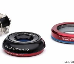 Cane Creek Jeu De Direction Hellbender 70 Lite Tapered 1 1/8"-1 1/4 7 Cane Creek Jeu De Direction Hellbender 70 Lite Tapered 1 1/8"-1 1/4 -Vélo Boutique de vente Cane Creek Hellbender 70Lite Tapered Steuersatz BAA2174K