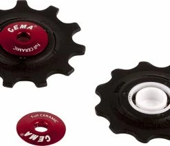 CEMA Jeu De Galets De Dérailleur Pour Shimano/SRAM -Vélo Boutique de vente Cema Shimano SRAM pulley wheel set 4