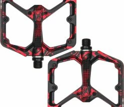 Crankbrothers Pédales à Plateforme Stamp 7 Splatter Limited Edition 5 Crankbrothers Pédales à Plateforme Stamp 7 Splatter Limited Edition -Vélo Boutique de vente CrankBrothers Stamp 7 LARGE SPLATTER RED