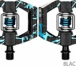 Crankbrothers Pédales Mallet Enduro LS Splatter Limited Edition -Vélo Boutique de vente Crankbrothers Mallet E LS Splatter Limited Edition 16710CB black blue
