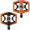 Crankbrothers Double Shot 2 Pédales -Vélo Boutique de vente Crankbrothers Doubleshot black orange 1