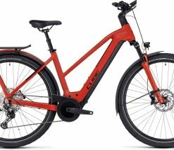 Cube Kathmandu Hybrid EXC 750 Lady Red´n´black