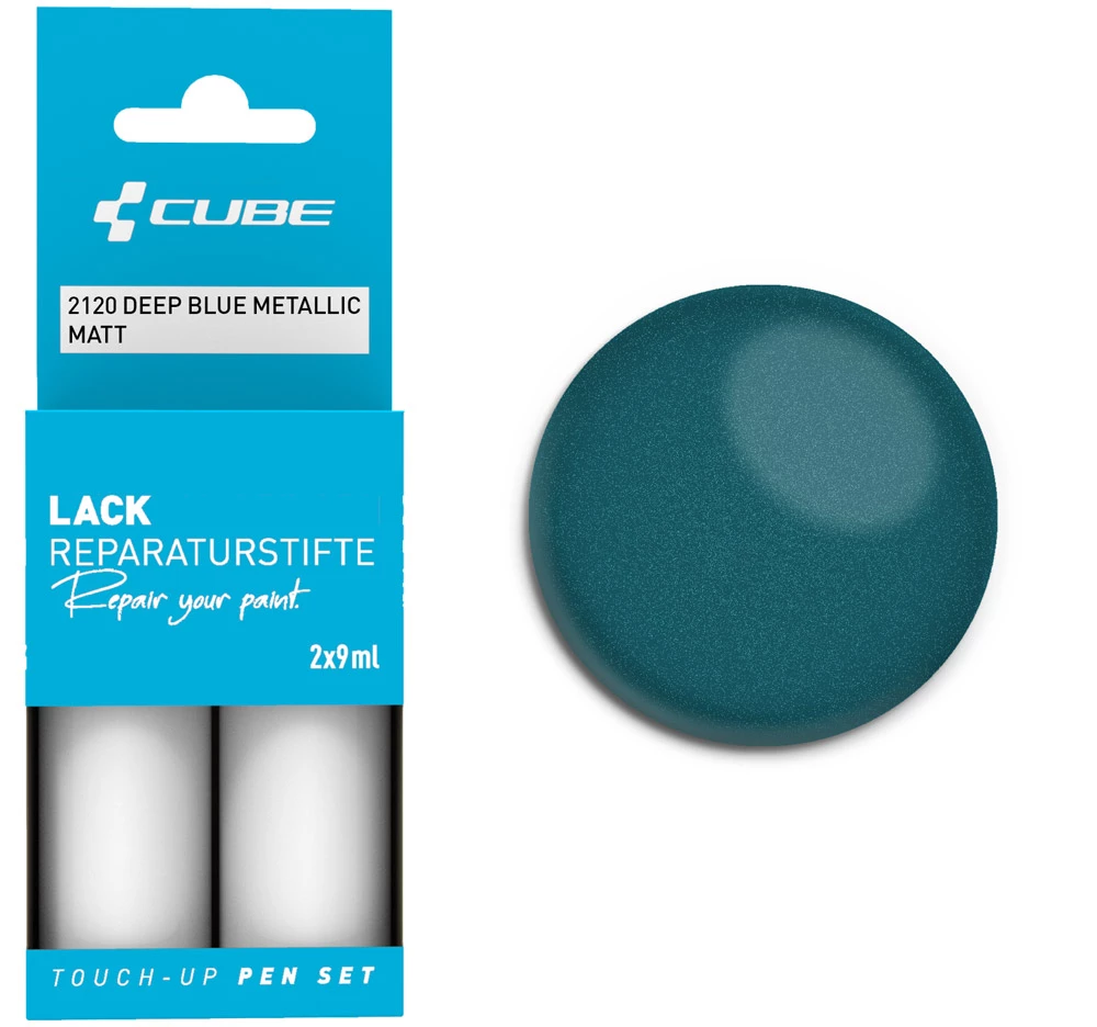 Cube Kit De Réparation De Peinture DEEP BLUE METALLIC Matt 3 Cube Kit De Réparation De Peinture DEEP BLUE METALLIC Matt