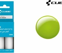 Cube Set De Stylos De Réparation De Peinture FLASH GREEN 6 Cube Set De Stylos De Réparation De Peinture FLASH GREEN -Vélo Boutique de vente Cube Lackreparaturstift Set FLASH GREEN 2222