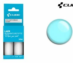 Cube Kit De Réparation De Peinture LIGHT ICEBLUE Glossy -Vélo Boutique de vente Cube Lackreparaturstift Set LIGHT ICEBLUE glossy 2232 b