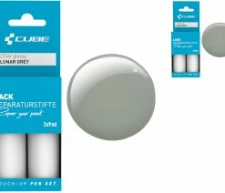 Cube Set De Stylos De Réparation De Peinture LUNAR GREY