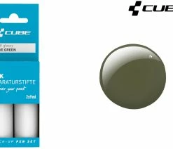 Cube Set De Stylos De Réparation De Peinture OLIVE GREEN -Vélo Boutique de vente Cube Lackreparaturstift Set OLIVE GREEN 2223