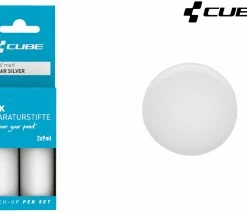 Cube Set De Stylos De Réparation De Peinture POLAR SILVER -Vélo Boutique de vente Cube Lackreparaturstift Set POLAR SILVER 2173