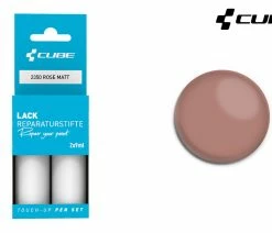 Cube Kit De Réparation De Peinture ROSE Matt -Vélo Boutique de vente Cube Lackreparaturstift Set ROSE matt 2350 b