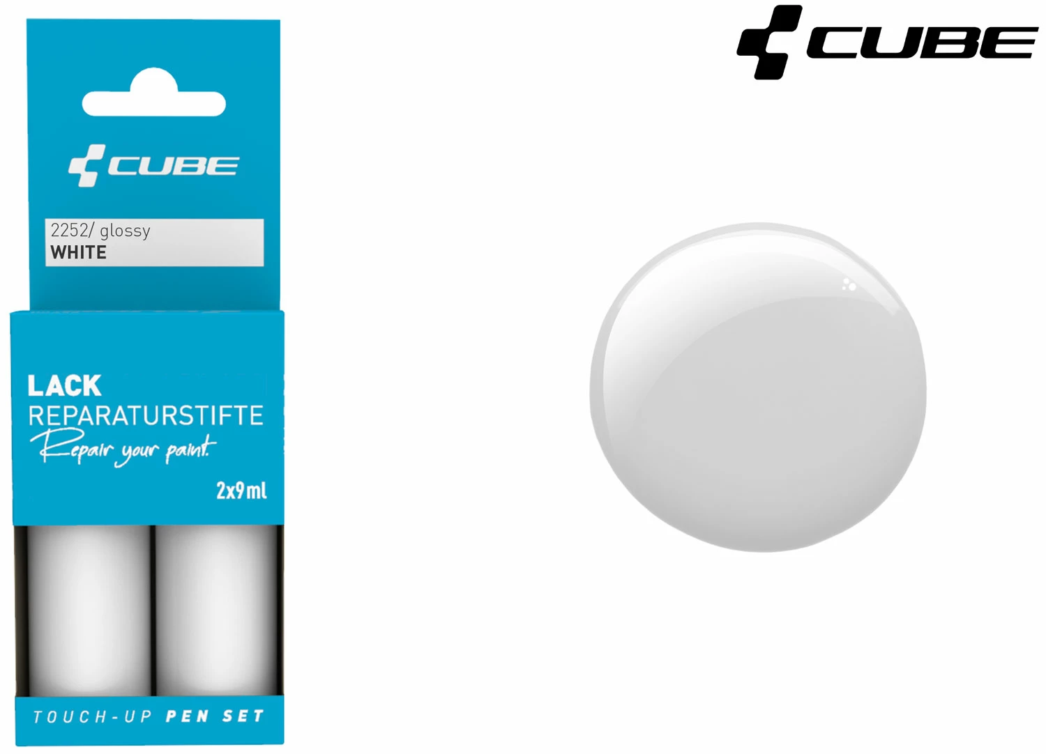 Cube Set De Stylos De Réparation De Peinture WHITE 4 Cube Set De Stylos De Réparation De Peinture WHITE – Image 2