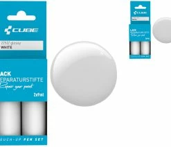 Cube Set De Stylos De Réparation De Peinture WHITE