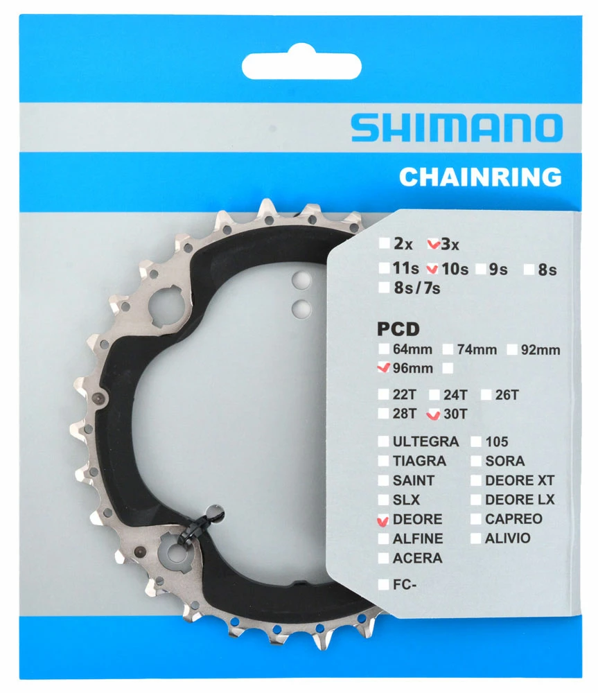 Shimano DEORE Plateau Pour FC-M6000-3 40/30/22 Dents 4 Shimano DEORE Plateau Pour FC-M6000-3 40/30/22 Dents – Image 2