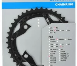 Shimano Plateau SLX Pour FC-M670 42/32/24T -Vélo Boutique de vente DSC 1517