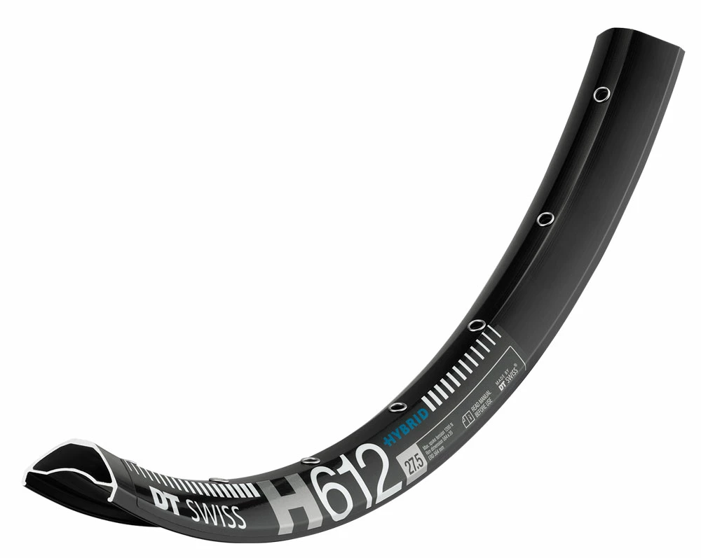 Dt-swiss H 612 Jante Disque Hybride 27,5 3 Dt-swiss H 612 Jante Disque Hybride 27,5