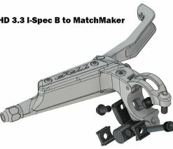 TRP HD 3.3 Adaptateur Matchmaker Gauche -Vélo Boutique de vente HD 3 3 I Spec B to Matchmaker Labeled