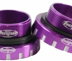 HOPE Stainless Bottom Bracket 68/73/83mm For 30mm Axle 12 HOPE Stainless Bottom Bracket 68/73/83mm For 30mm Axle -Vélo Boutique de vente Hope Edelstahl Innenlager lila BBSS30PU