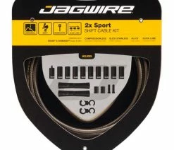 JAGWIRE 2x Jeu De Câbles De Commande Sport -Vélo Boutique de vente Jagwire 2x Sport Schaltzugset UCK326 2