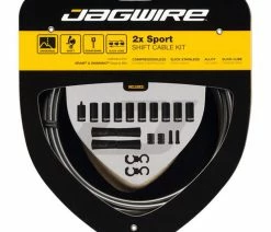 JAGWIRE 2x Jeu De Câbles De Commande Sport -Vélo Boutique de vente Jagwire 2x Sport Schaltzugset UCK326 3