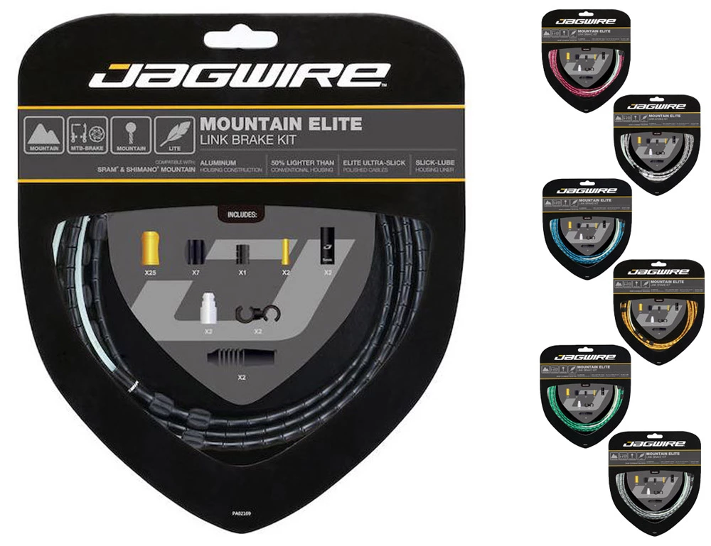 JAGWIRE Jeu De Câbles De Frein Mountain Elite Link 3 JAGWIRE Jeu De Câbles De Frein Mountain Elite Link