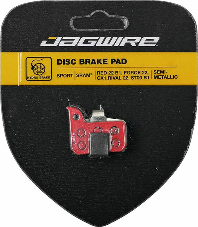 JAGWIRE Plaquettes Sport SRAM/AVID/PROMAX Semi-Metallic Disc 5 JAGWIRE Plaquettes Sport SRAM/AVID/PROMAX Semi-Metallic Disc – Image 3