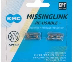 KMC 6/7/8 Fois EPT MissingLink Fermeture De Chaîne