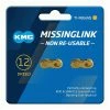 KMC Fermeture De Chaîne X12 Ti-N MissingLink -Vélo Boutique de vente KMC X12 Ti N MissingLink Kettenverschluss C12GNR000