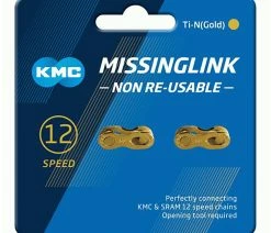 KMC Fermeture De Chaîne X12 Ti-N MissingLink